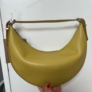 The Essential Convertible Top Handle Crossbody Mini Bag in Tangy Apple Green